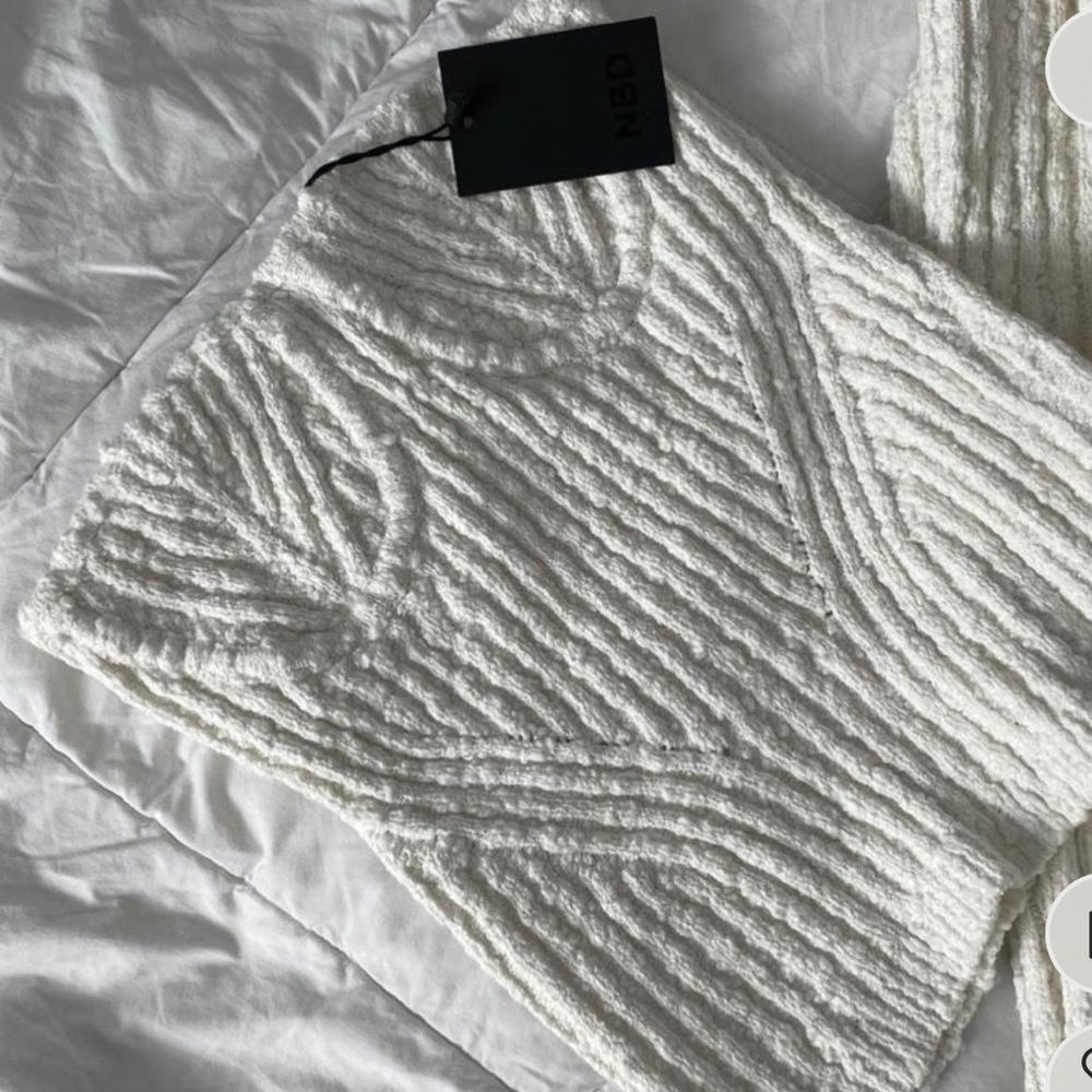 Tara Boucle Knit Bustier Top and Pant Revolve